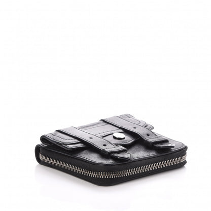 Proenza Schouler Lambskin Small PS1 Zip Wallet Black 4 of 7