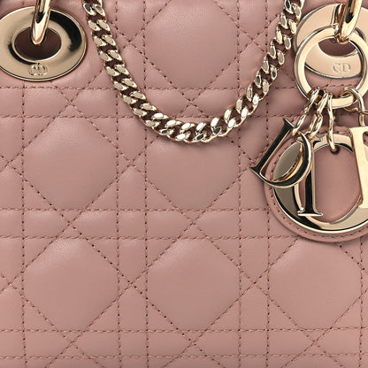 Christian Dior Lambskin Cannage Mini Lady Dior Fard 8 of 12