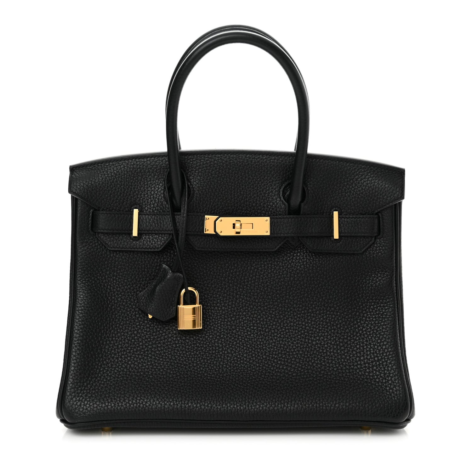 Taurillon Clemence Birkin 30 Black