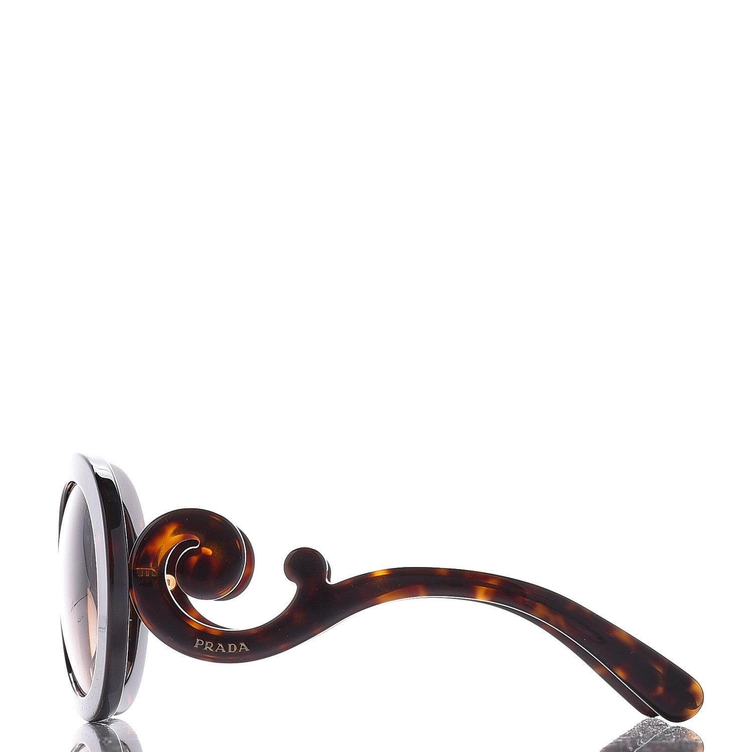 Prada Baroque Sunglasses SPR 27N Tortoise 3 of 7