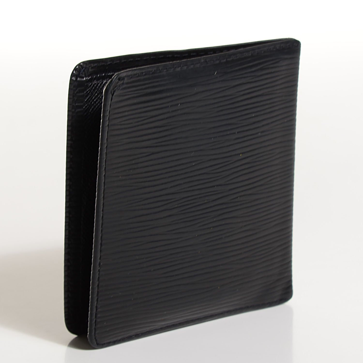 Louis Vuitton Epi Billfold Wallet 6 Slot Black 3 of 7