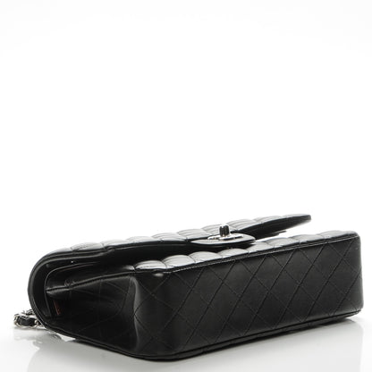 Chanel Lambskin Quilted Medium Double Flap Black 4 of 8
