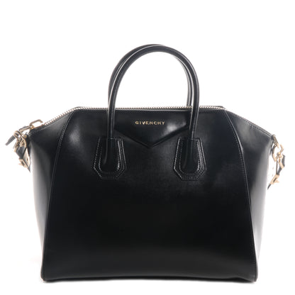 Givenchy Shiny Lord Calfskin Medium Antigona Black 1 of 11