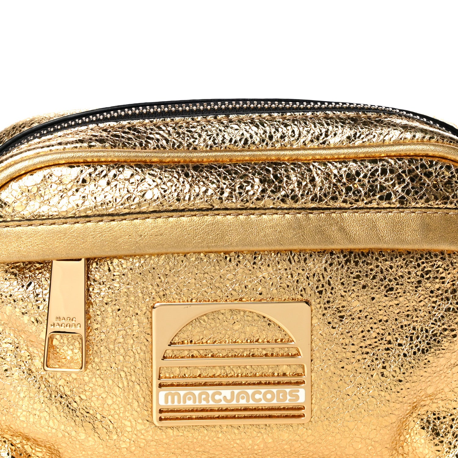 Marc Jacobs Metallic Calfskin Belt Bag Gold 6 of 13