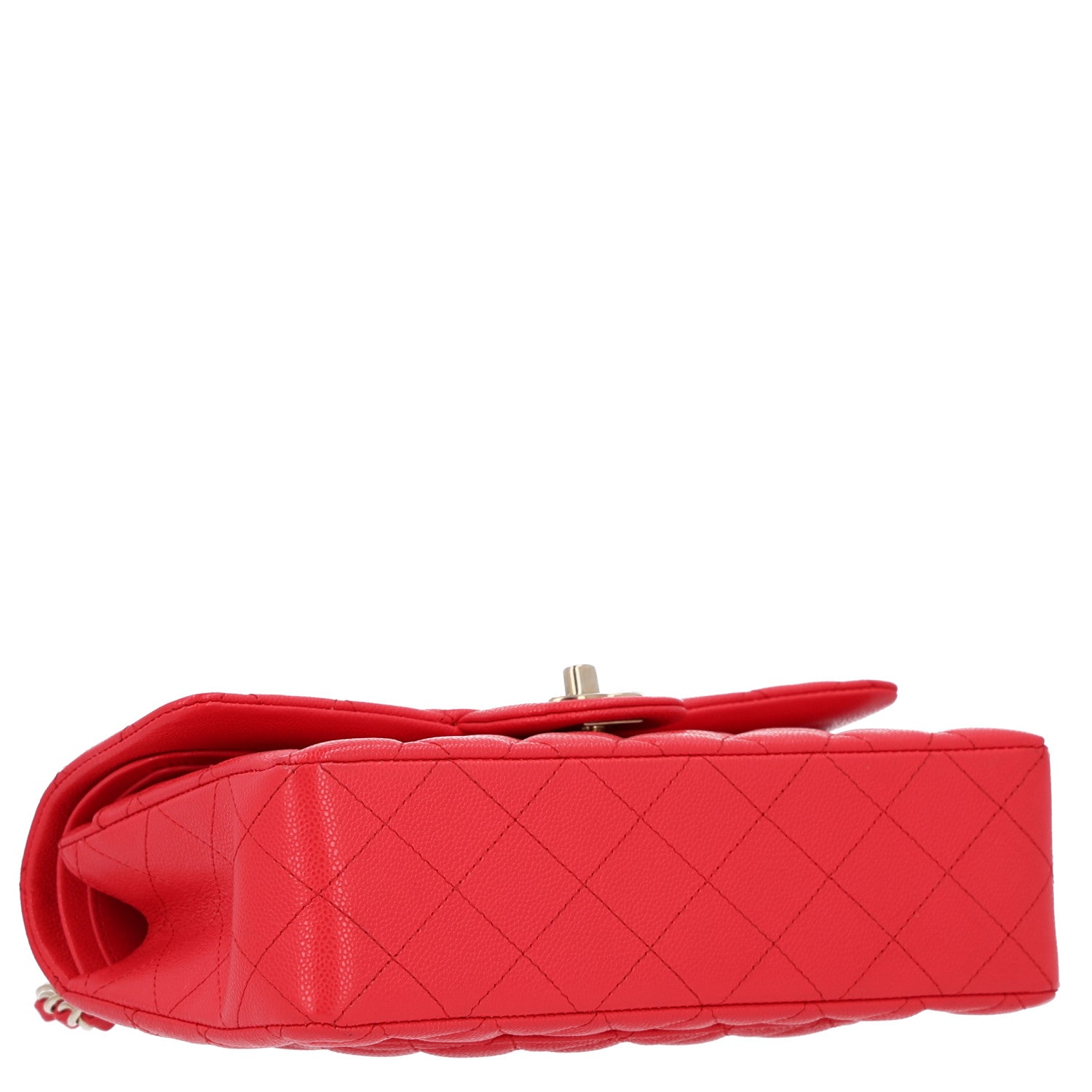 Chanel Caviar Quilted Small Double Flap Red 4 of 11