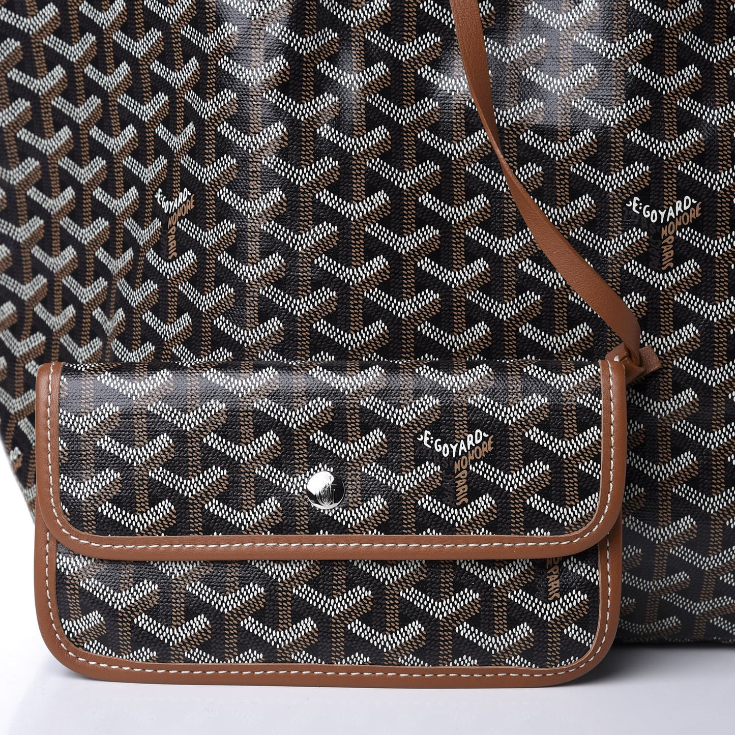 Goyardine Saint Louis GM Black Gold