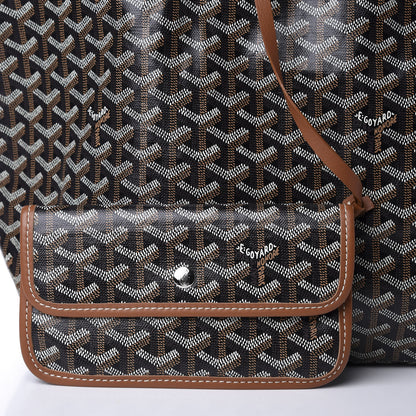 Goyard Goyardine Saint Louis GM Black Gold 9 of 12