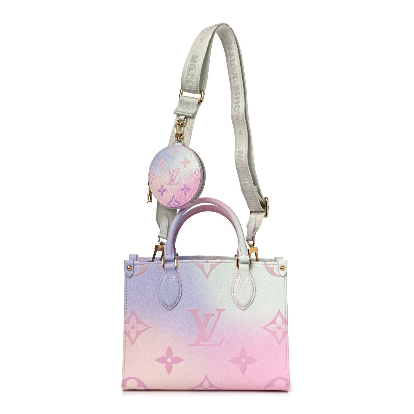 Monogram Giant Spring In The City Onthego PM Sunrise Pastel