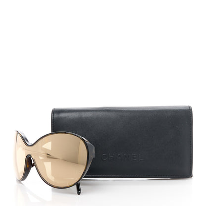 Chanel Shield Sunglasses 71281 Tortoise Gold 8 of 8