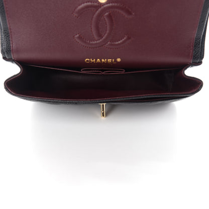 Chanel Caviar Quilted Small Double Flap Black 5 of 9