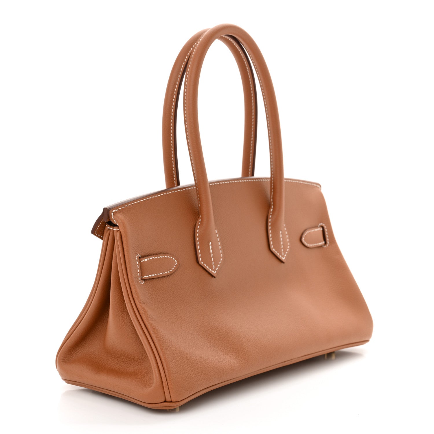 Hermes Evercolor Shoulder Birkin Light 29 Gold 3 of 11