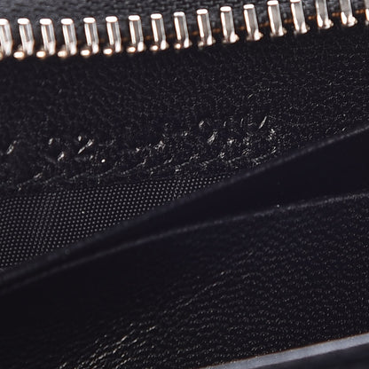 Christian Dior Lambskin Cannage Mini Lady Dior Zip Portemonnaie Black 8 of 9