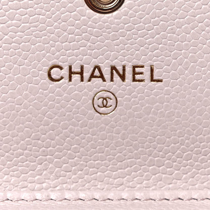 Chanel Caviar Quilted Miss Coco Clutch With Chain Light Purple 6 of 10
