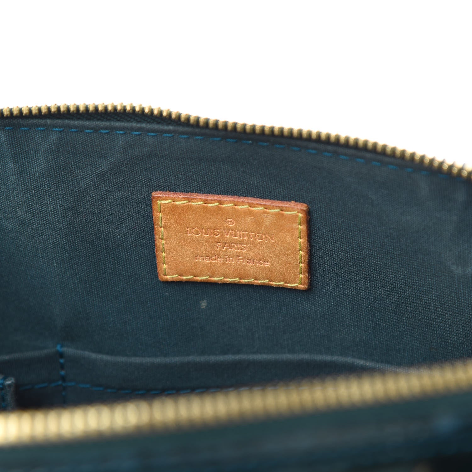 Louis Vuitton Vernis Alma PM Blue Nuit 6 of 16