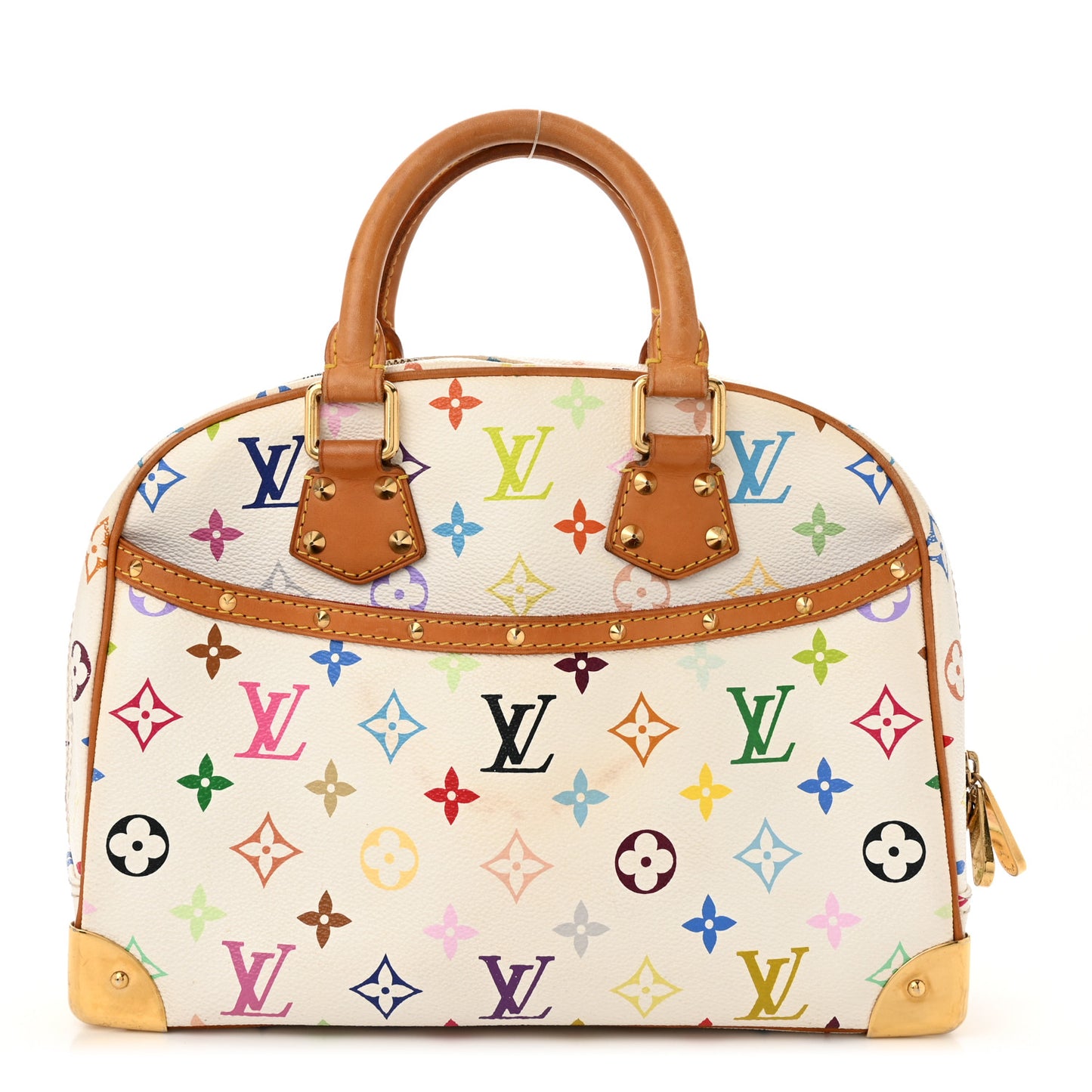 Monogram Multicolor Trouville White