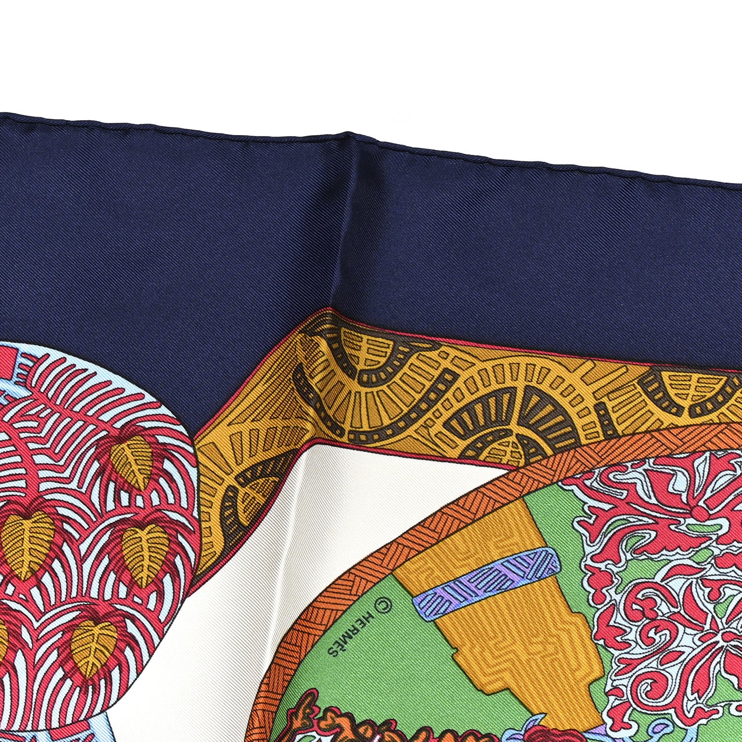 Hermes Silk Art Des Steppes Scarf 90 1775412 – FASHIONPHILE