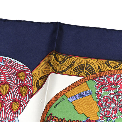 Hermes Silk Art Des Steppes Scarf 90 5 of 6