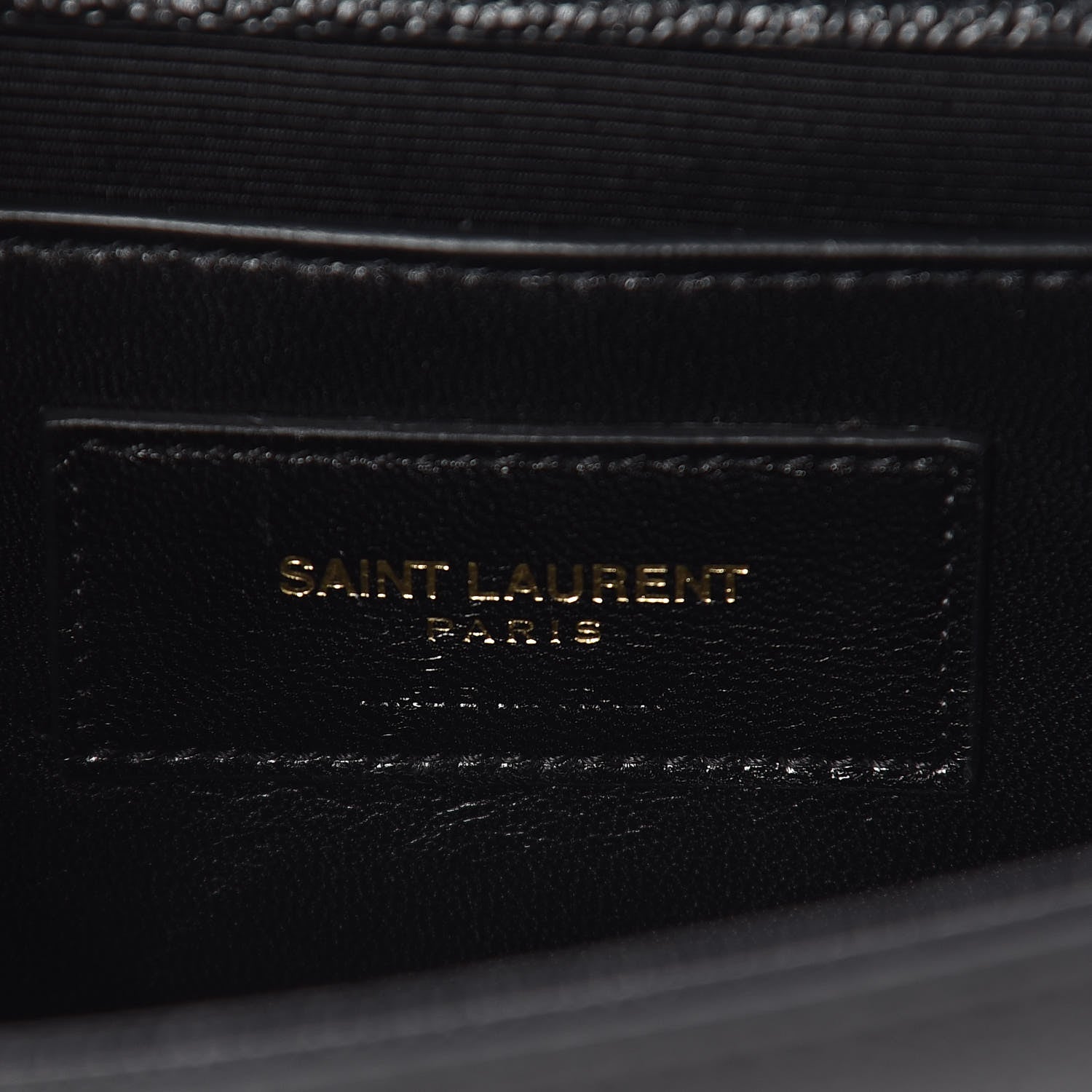 Saint Laurent Grain De Poudre Small Monogram Kate Satchel Black 6 of 10