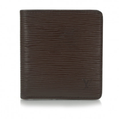 Louis Vuitton Epi Billfold Wallet 6 Credit Cards Slots Brown 1 of 10