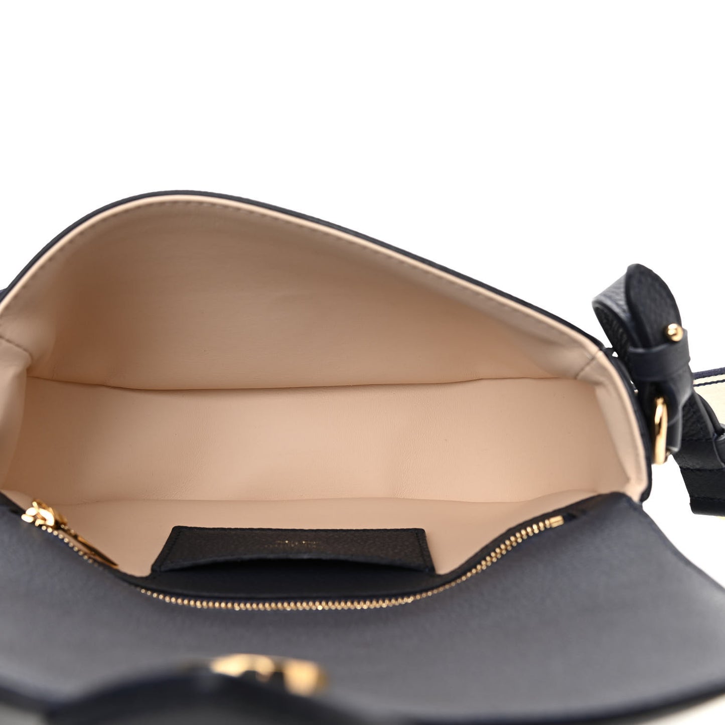 Grained Calfskin LV Pont 9 Soft MM Bleu Marine