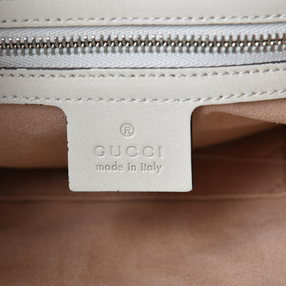 Gucci Calfskin Web Quilted Small Dionysus Hobo White 6 of 9