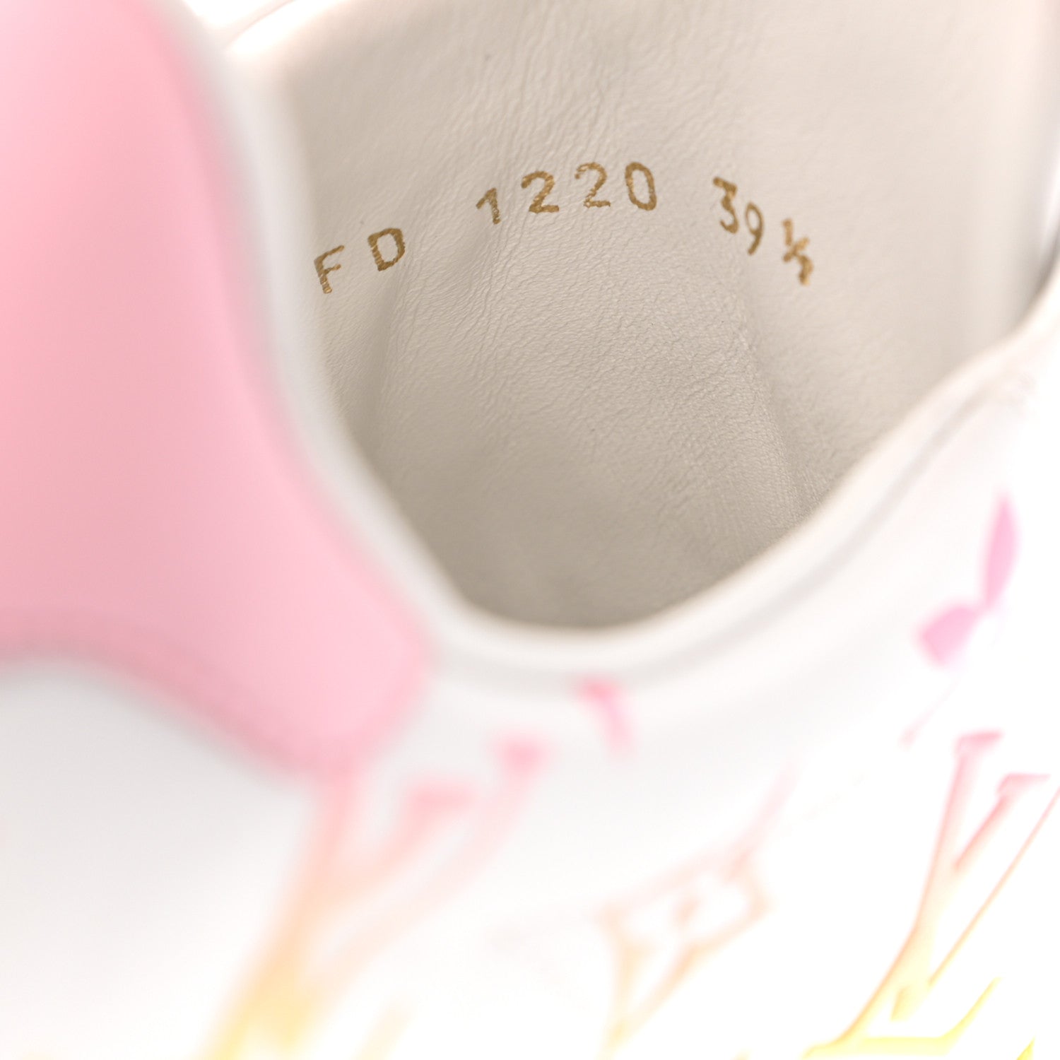 Louis Vuitton Monogram By The Pool Time Out Sneakers 39.5 Rose 9 of 16