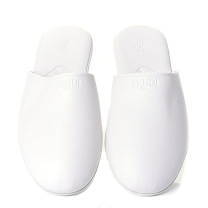 Fendi Nappa Mens Slippers 11 White 6 of 10
