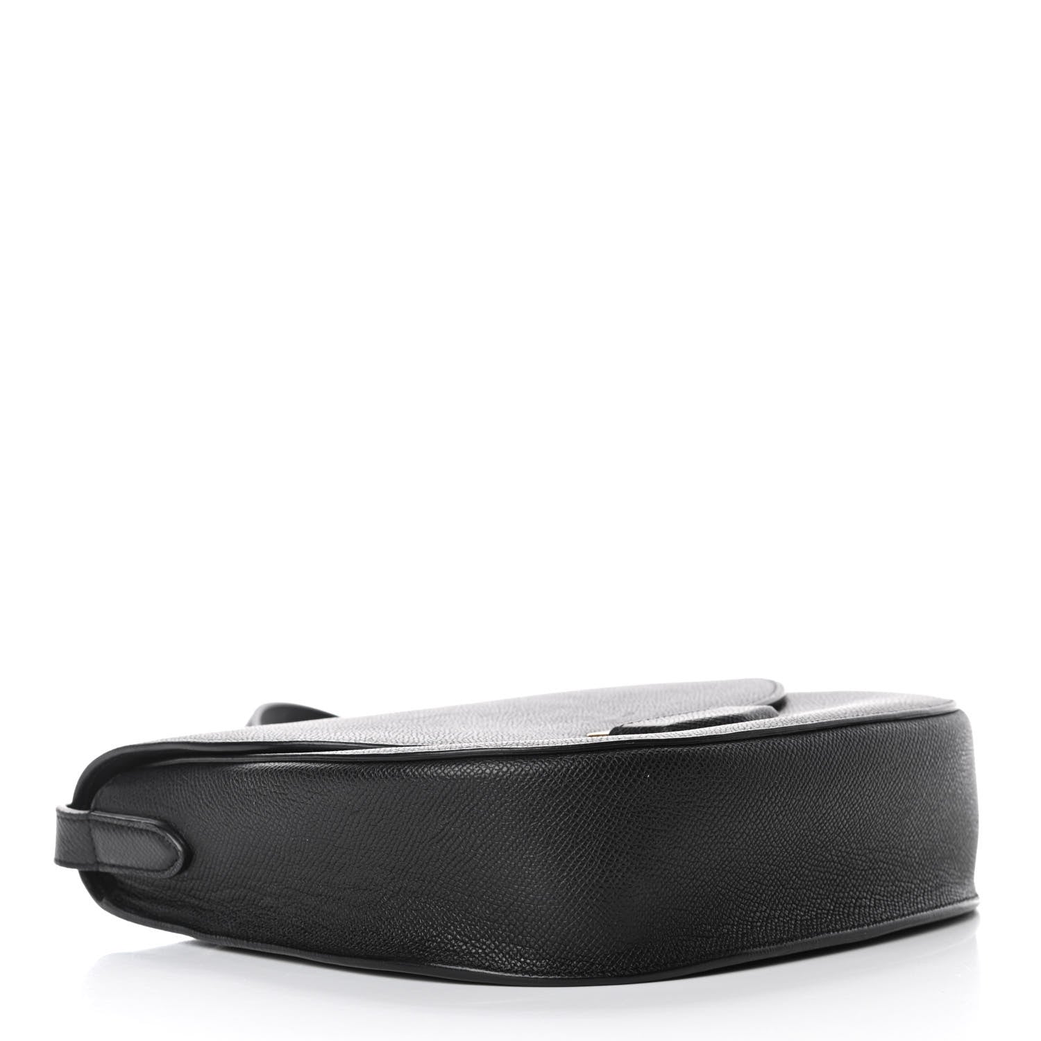 Celine Grained Calfskin Compact Trotteur Black 3 of 6