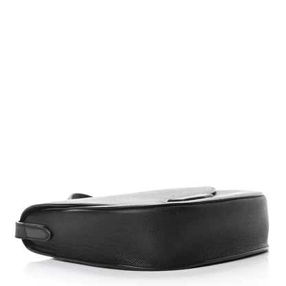 Celine Grained Calfskin Compact Trotteur Black 3 of 6