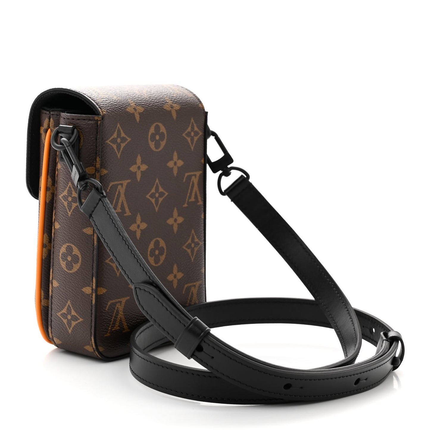 Monogram S Lock Vertical Wearable Wallet Radiant Sun