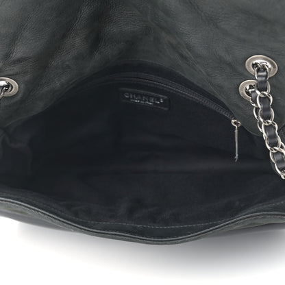 Chanel Iridescent Calfskin Jumbo In the Mix Double Flap Black 5 of 10