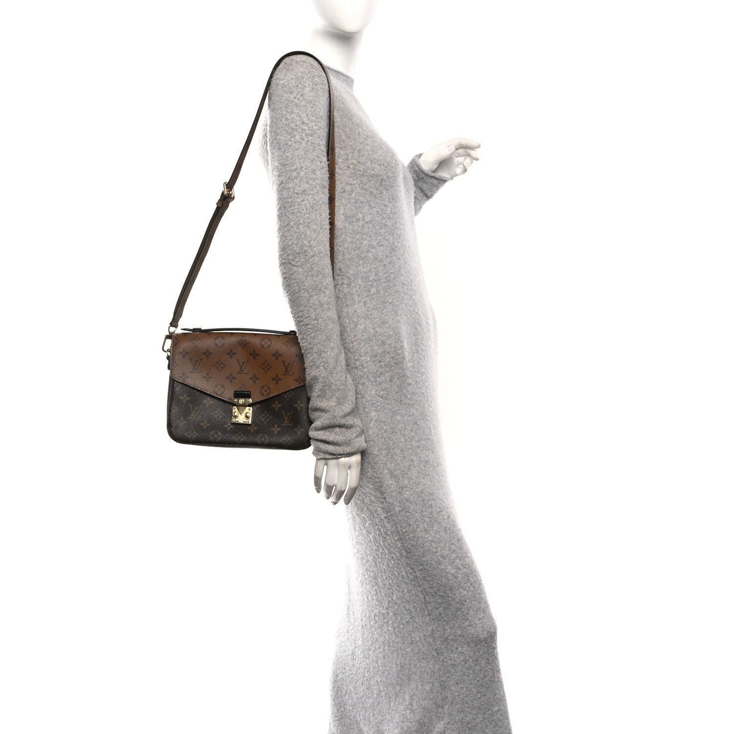 Louis Vuitton Reverse Monogram Pochette Metis 2 of 11
