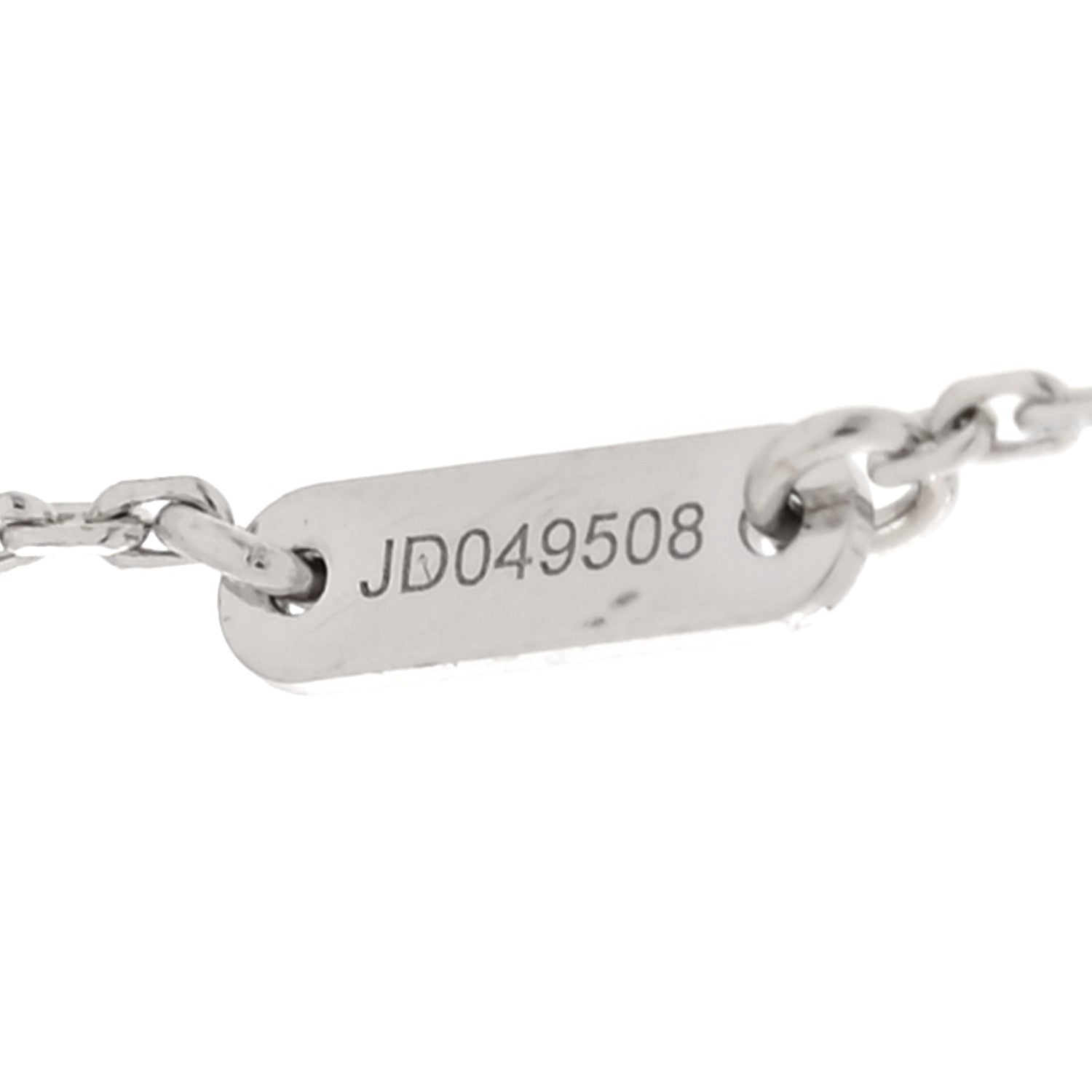 Van Cleef & Arpels 18K White Gold Diamond Sweet Alhambra Bracelet 5 of 5