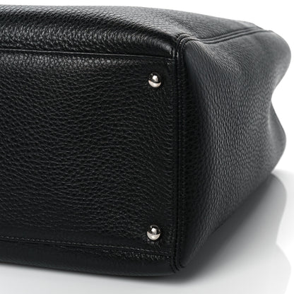 Chanel Calfskin Cerf Executive Shopper Tote Black 8 of 8