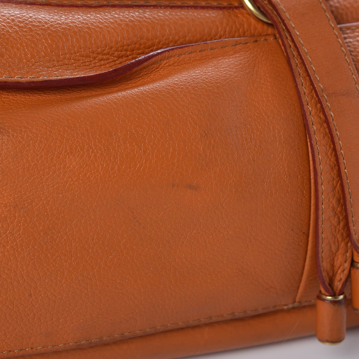 Calfskin Medium Marcie Satchel Indian Summer