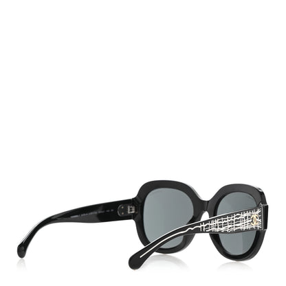 Chanel Acetate Pantos Sunglasses 5433 Black 4 of 8