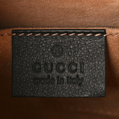 Gucci Calfskin Studded Small Padlock Shoulder Bag Black 6 of 11