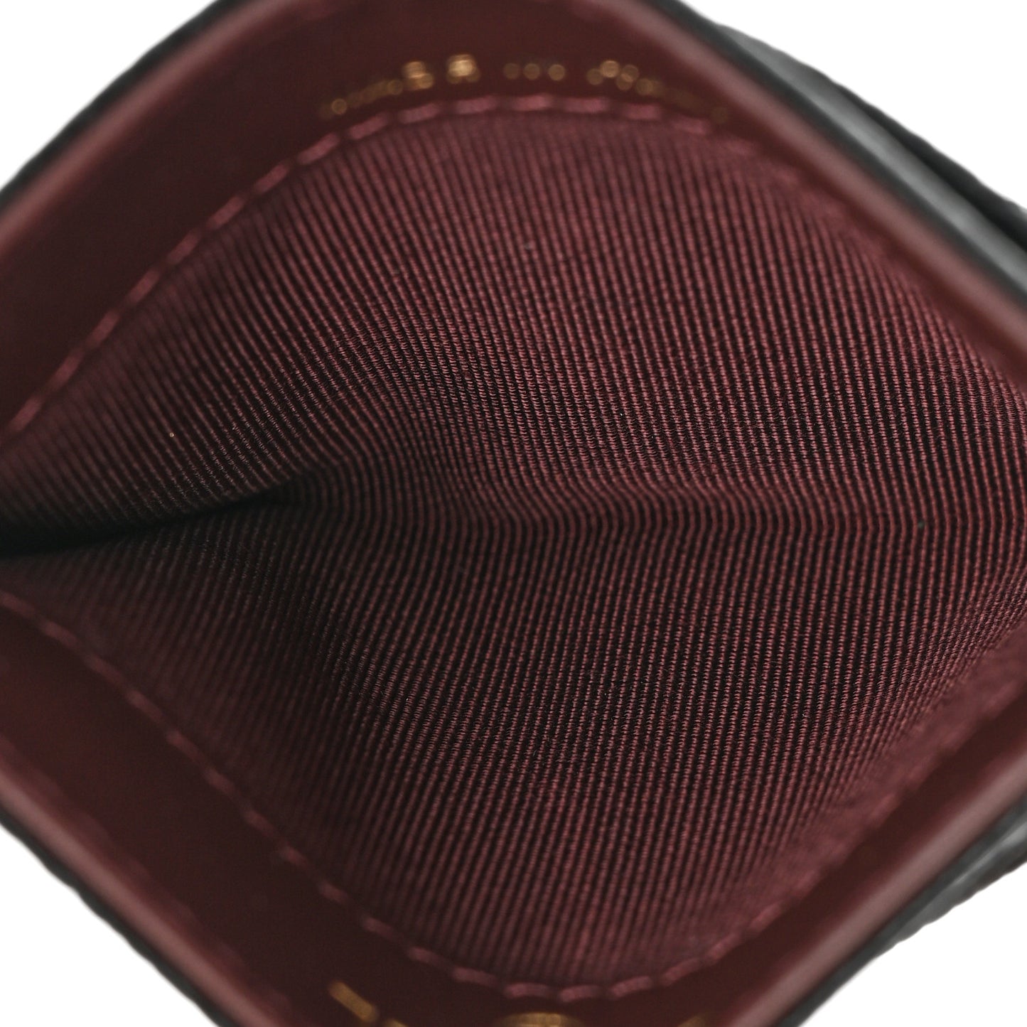 Caviar Quilted Card Holder Black