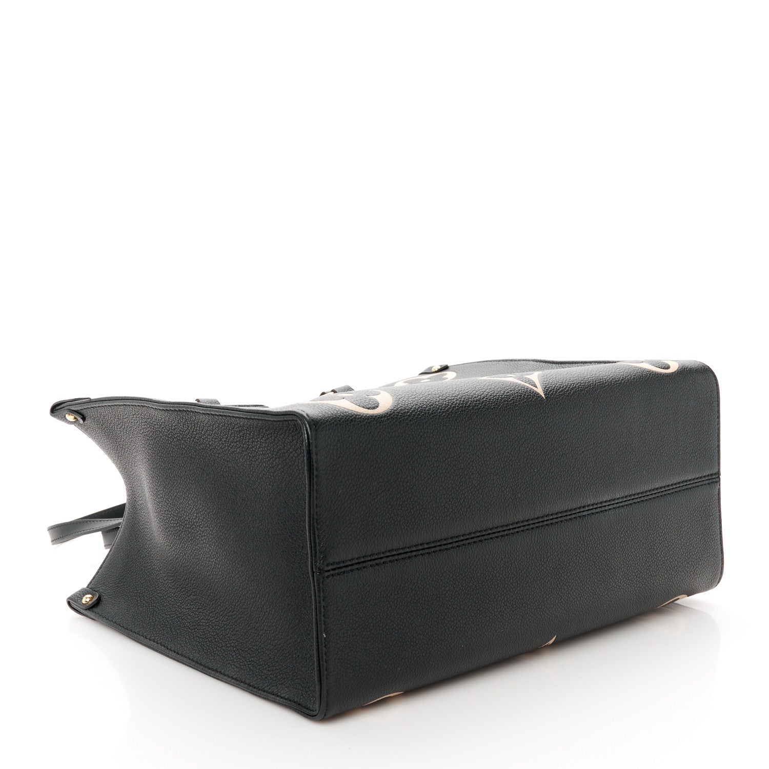 Louis Vuitton Empreinte Monogram Giant Onthego MM Black Beige 4 of 10