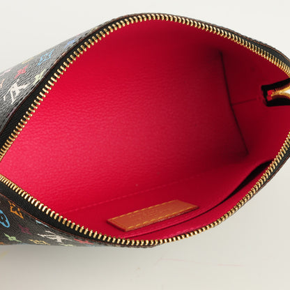 Louis Vuitton Monogram Multicolor Cosmetic Pouch Black Grenade 7 of 7