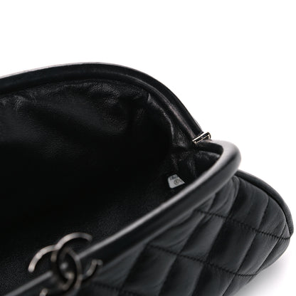 Chanel Lambskin Quilted Timeless Clutch Black 9 of 14