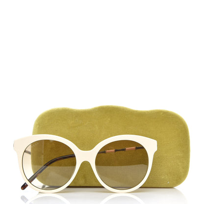 Gucci Bamboo Sunglasses GG0653S Ivory 8 of 8