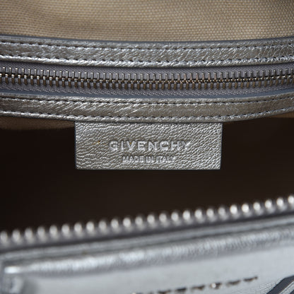 Givenchy Metallic Sugar Goatskin Small Antigona Silver 8 of 10