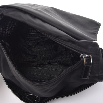 Prada Nylon Vela Messenger Bag Black 6 of 9