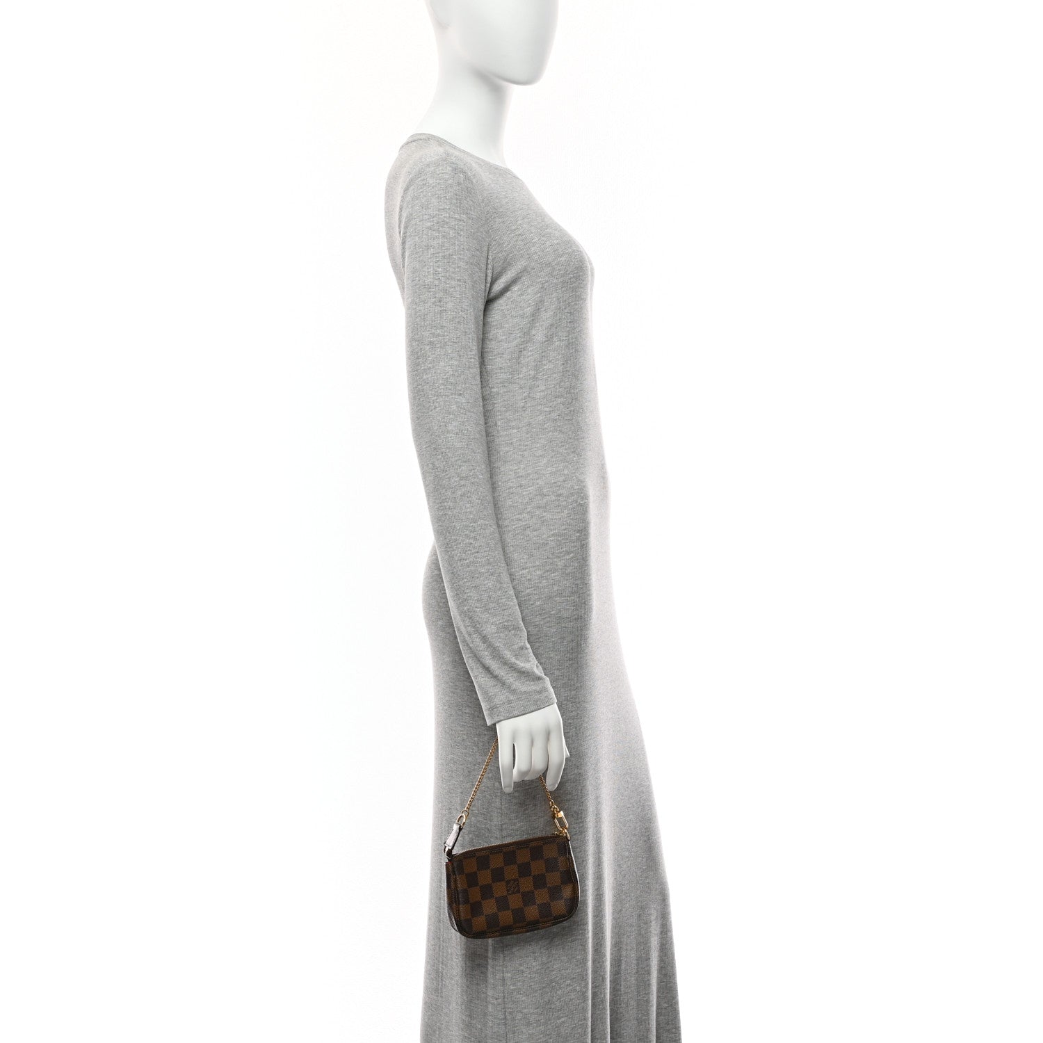 Louis Vuitton Damier Ebene Mini Pochette Accessories 2 of 10