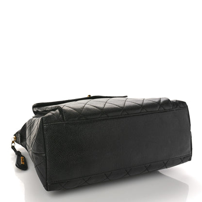 Chanel Caviar Quilted Flap Shoulder Bag Black 4 of 10