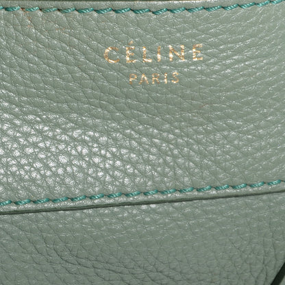 Celine Pebbled Leather Mini Luggage Almond 9 of 10