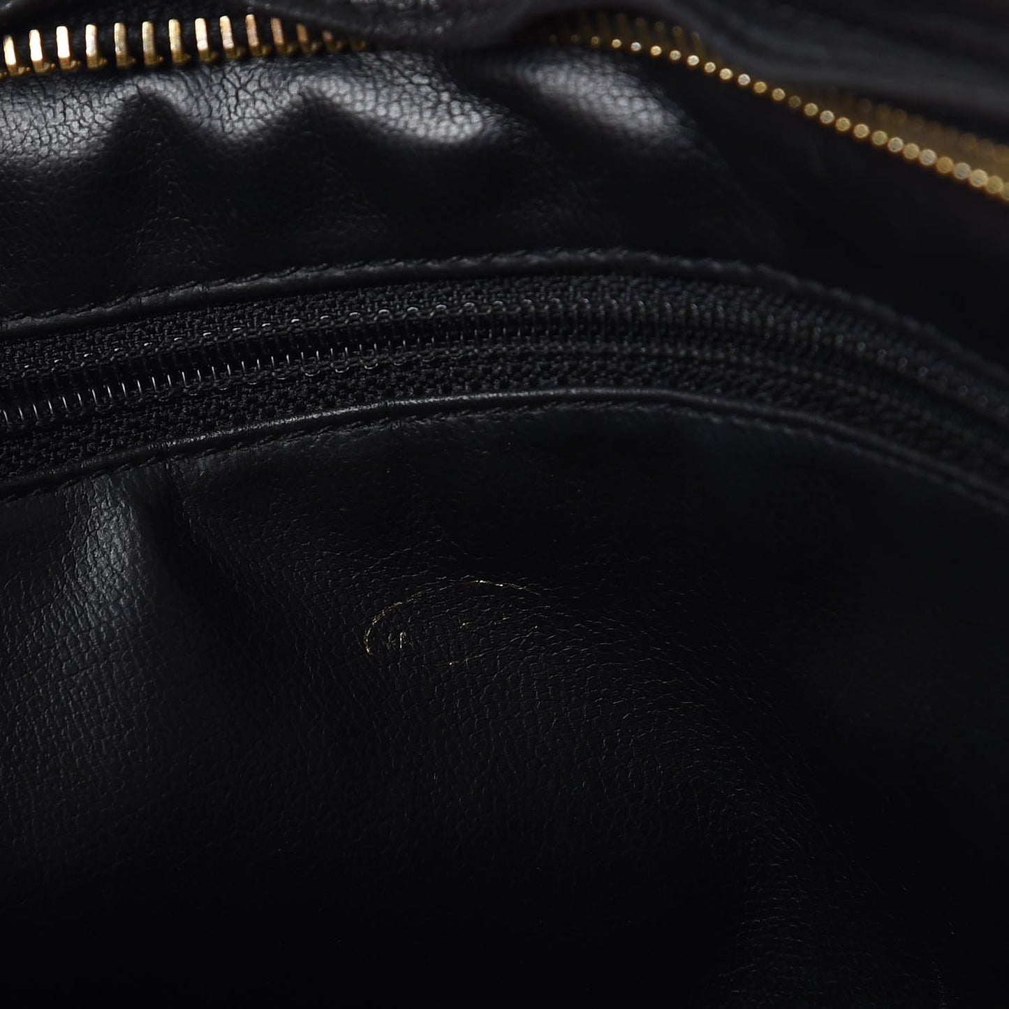 Lambskin CC Shoulder Bag Black