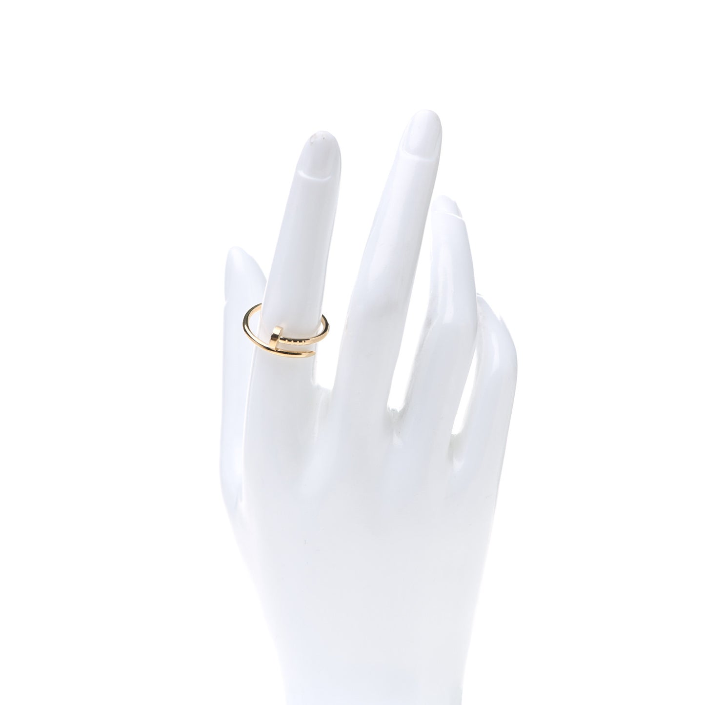 18K Yellow Gold Small Juste Un Clou Ring 57 8