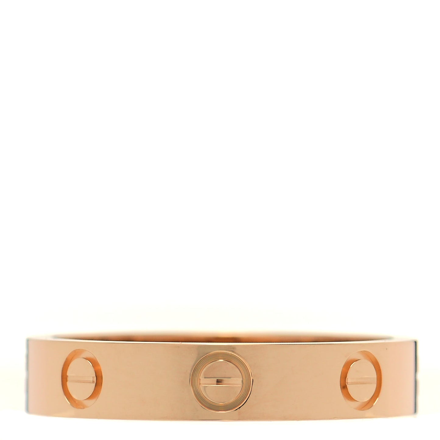 18K Yellow Gold 3.5mm LOVE Wedding Band Ring 51 5.75